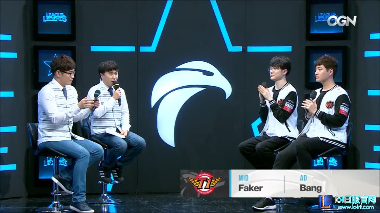 Faker与Bang：KT战会为了2:0好好准备