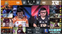 战报：三线优势起飞 RNG轻松战胜SNG,lol日服