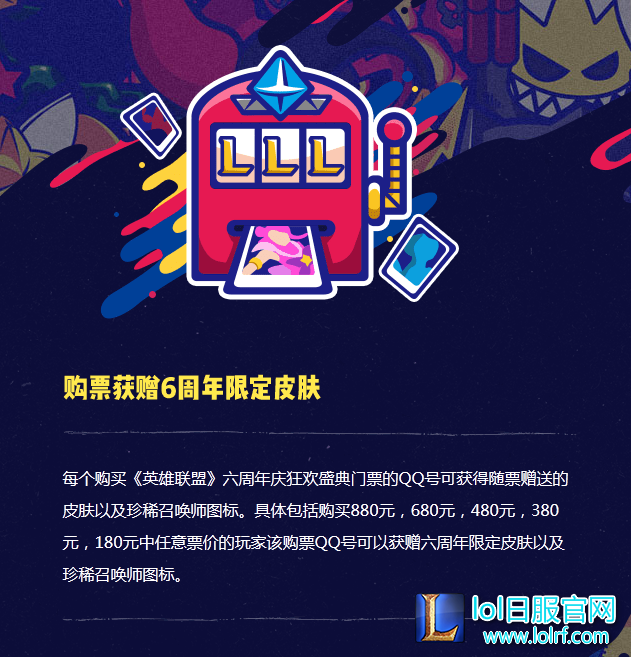 图2:英雄联盟六周年购票得皮肤与图标.png